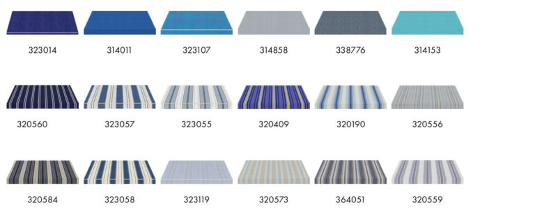 Blue Fabric Options