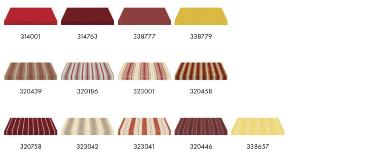 Red/Yellow Fabric Options